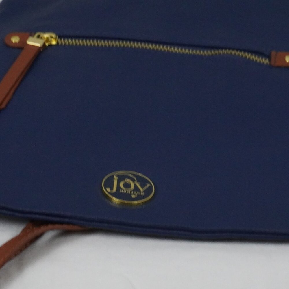 Blue long straps bag